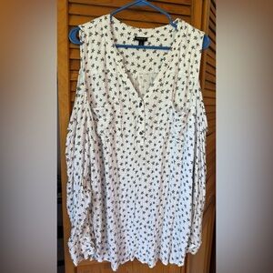 Torrid Harper Cold Shoulder Blouse